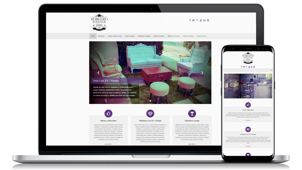 Mobiliario Eventos Lima