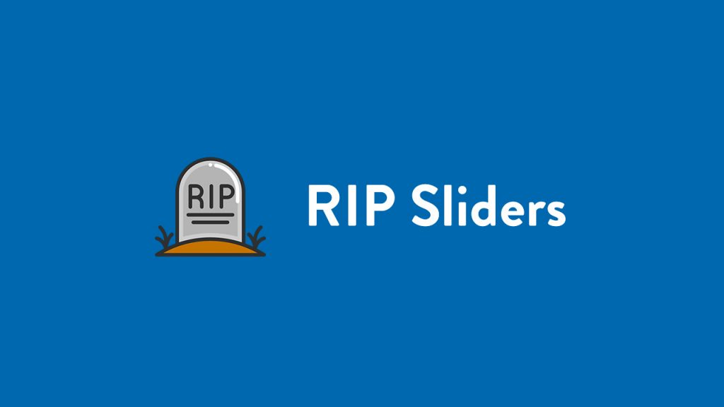 Por que quitar el banner slider de tus paginas web