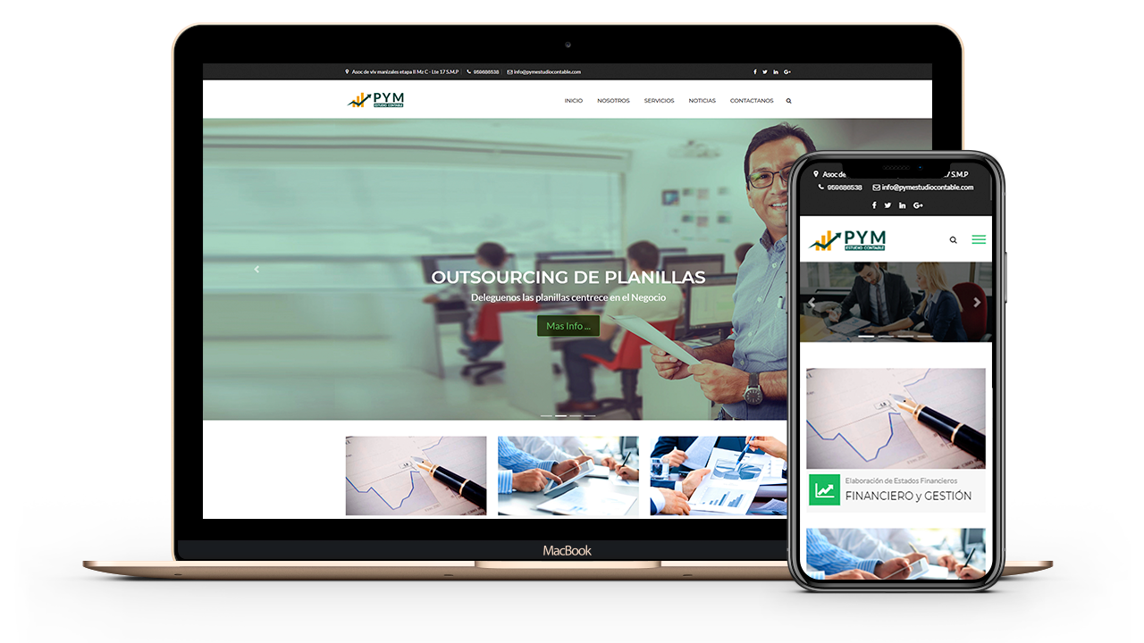 Diseño Web Empresarial para PYM Estudio Contable