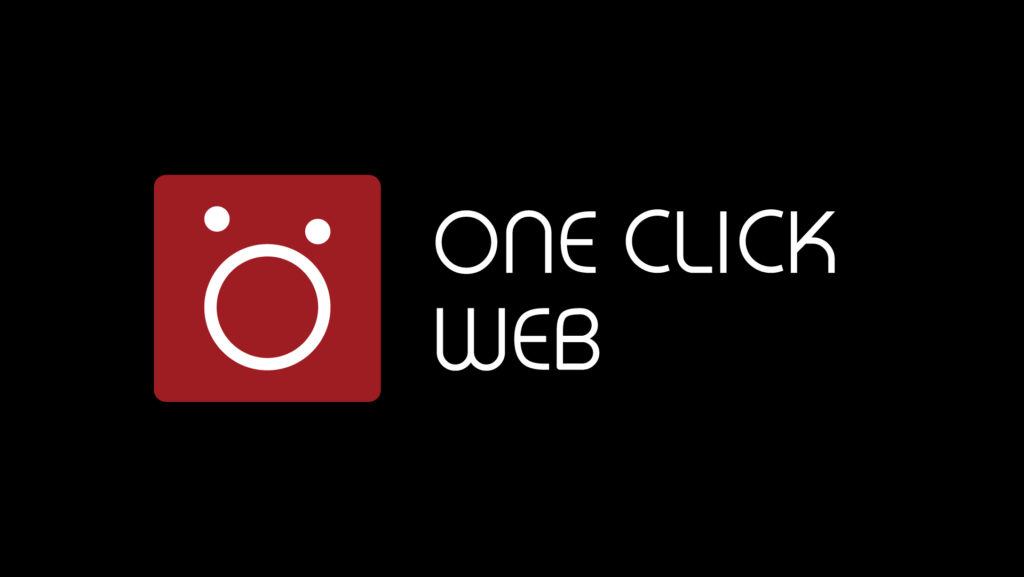 Logo One Click Web